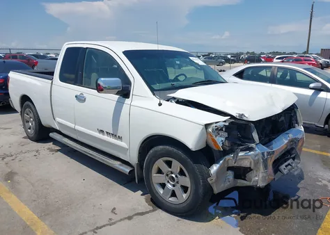 2007 Nissan Titan Se from USA, damaged, VIN 1N6BA06A77N225578
